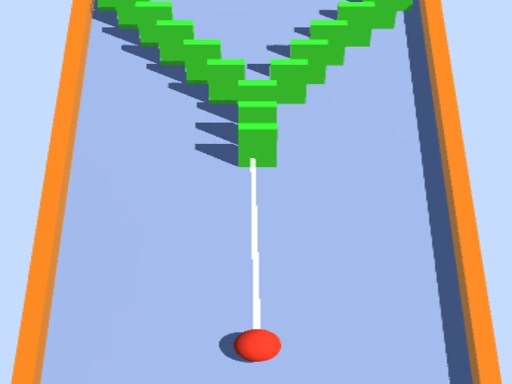 image Ball Hit Domino
