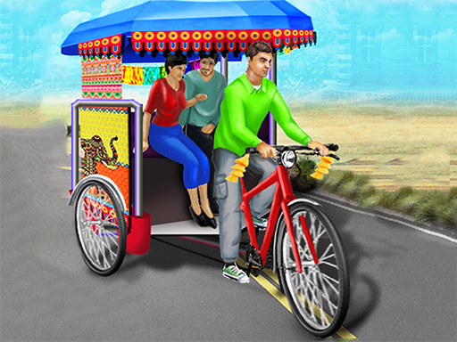 image Bicycle Rickshaw Simulator