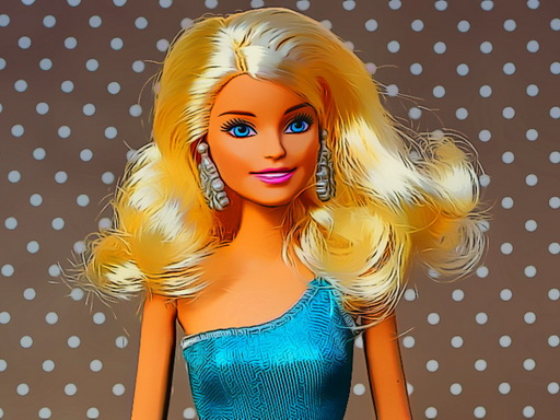 image Blonde Dolls Hairstyle Jigsaw