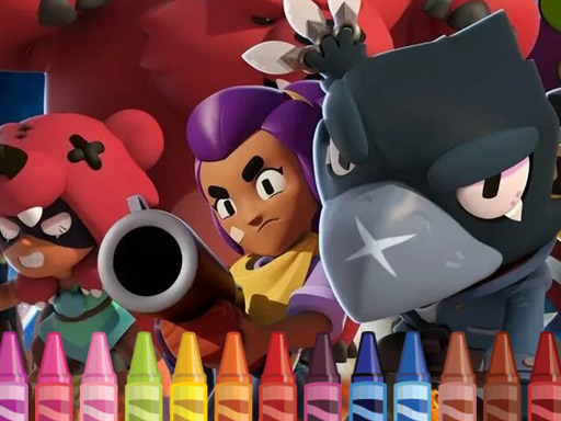 image Brawl Stars Coloring book
