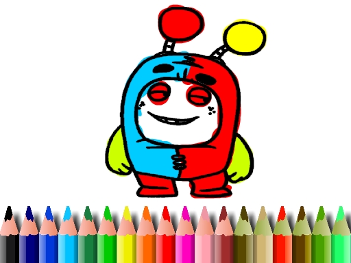 image BTS OddBods Coloring Book