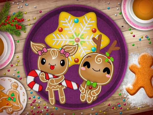 image Christmas Gingerbread - Color Me