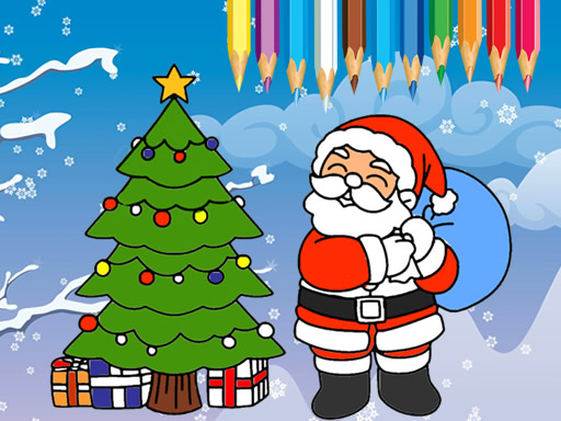 image Coloring Christmas Tree