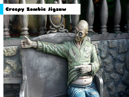 image Creepy Zombie Jigsaw