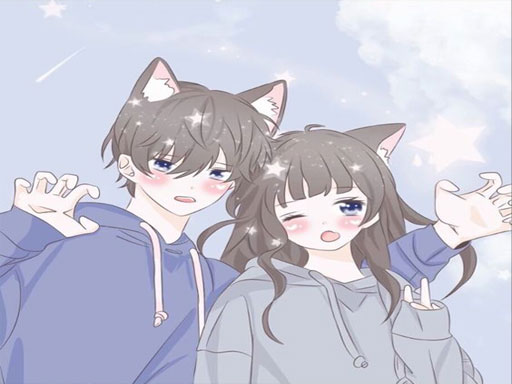 image Cute Anime Couple