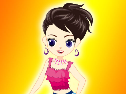 image Cute Girl Dress Up