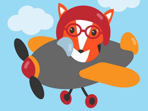 image Cute Planes Coloring