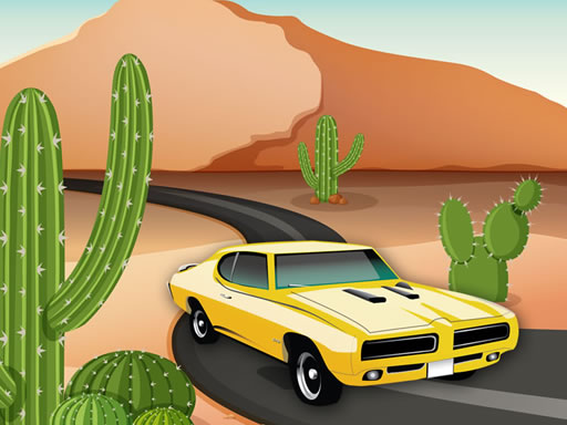 image Desert Car Race