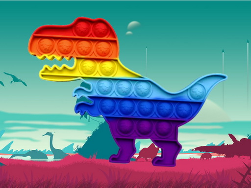 image Dinosaur Pop It Jigsaw