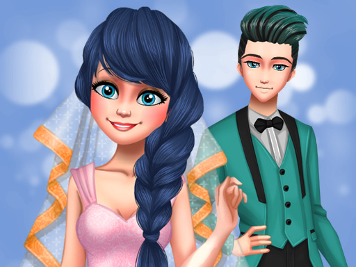 image Dotted Girl Wedding