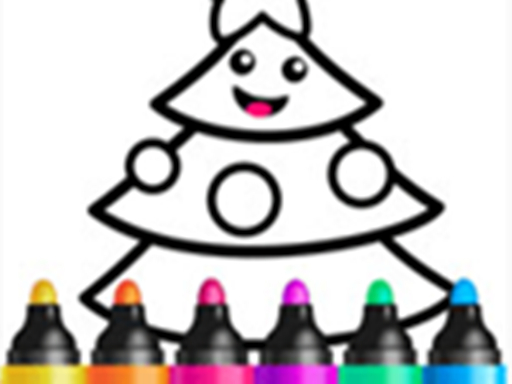 image Drawing Christmas For Kids - Draw & Color