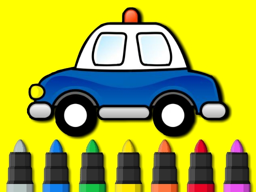 image Easy to Paint Police Car