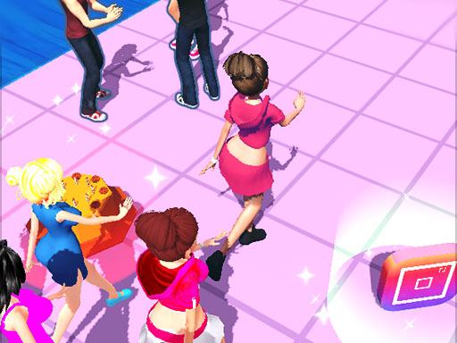 image Fashion Girl Walk