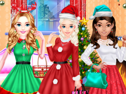 image Fashion Girls Christmas Party