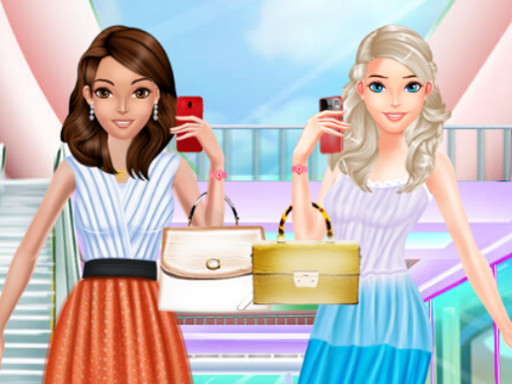 image Fashion Girls Shopping For Summer