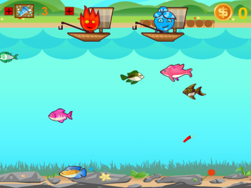 image Fireboy And Watergirl Go Fishing