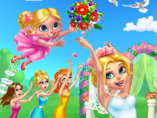 image Flower Girl Wedding Day