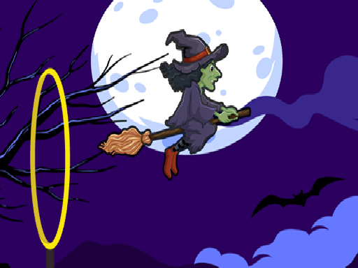 image Flying witch halloween