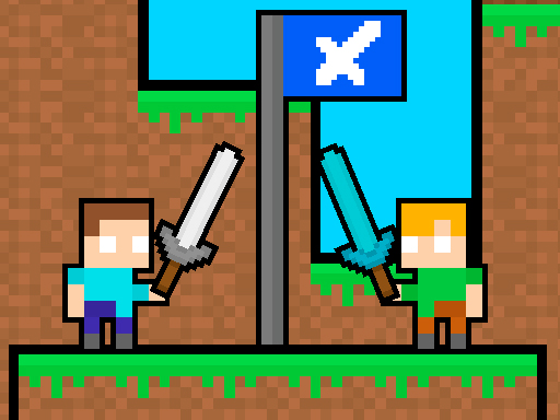 image Friends Battle Swords Drawn