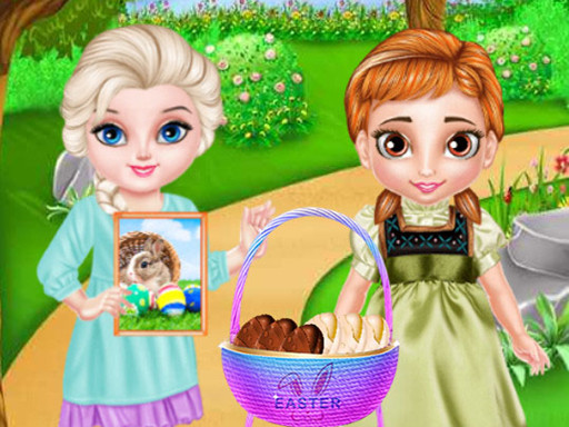 image Frozen Baby Happy Easter