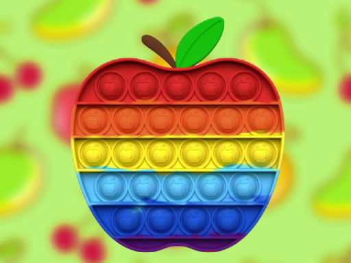 image Fruits Pop It Jigsaw