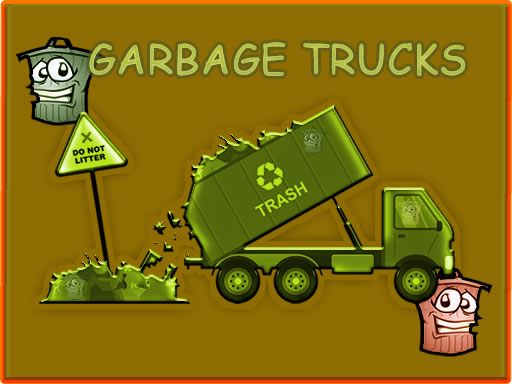 image Garbage Trucks - Hidden Trash Can