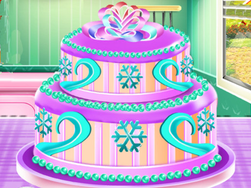 image Girl Chef Cooking Cake
