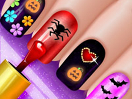 image Glow Halloween Nails - Polish &amp; Color