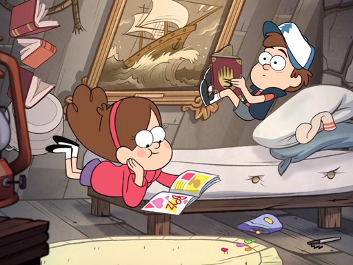 image Gravity Falls Slide