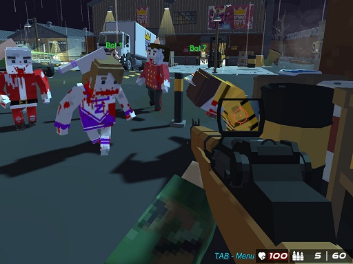 image GunGame 24 Pixel blocky combat