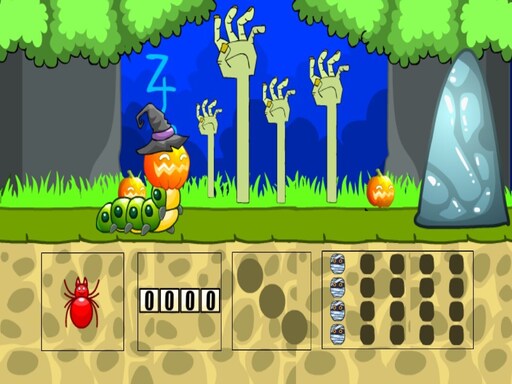 image Halloween Caterpillar Escape