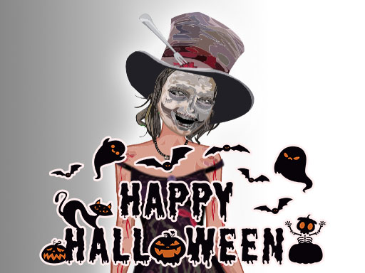 image Halloween Girl Dressup
