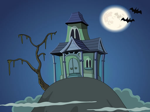 image Haunted House Hidden Ghost