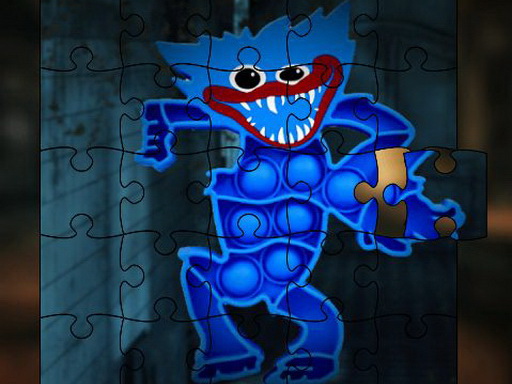 image Huggy Wuggy Pop It Jigsaw