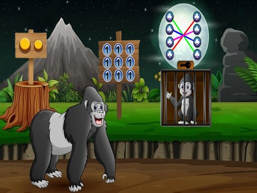 image Infant Chimp Escape