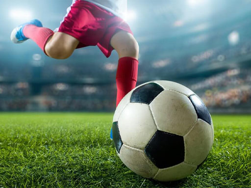 image Kick The Soccer Ball