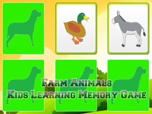 image Kids Learning Farm Animals