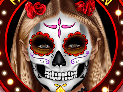image Kylie Jenner Halloween Face Art