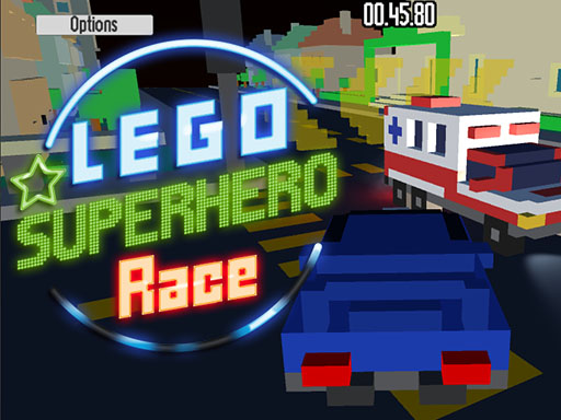 image Lego Superhero Race