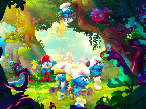 image Little Smurfs Coloring