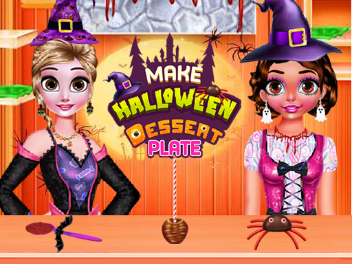 image Make Halloween Dessert Plate