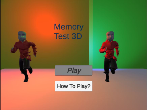 image Memory Test 3D