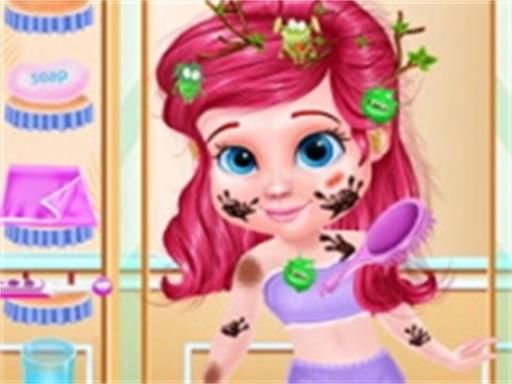 image Messy Little Mermaid Makeover-Game
