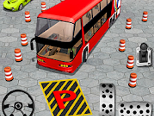 image Modern Bus Parking - Bus