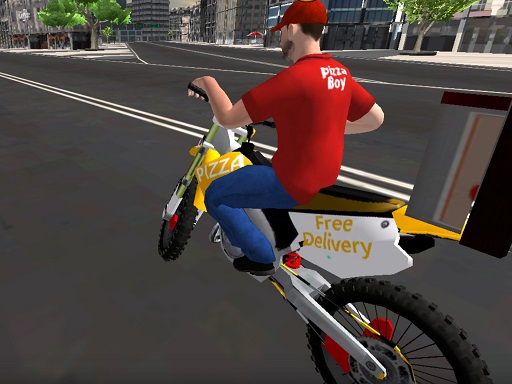image Motor Bike Pizza Delivery 2020