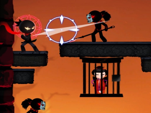 image Ninja Stickman Warrior HTML5