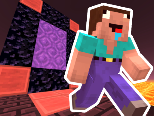image Noob Steve Nether
