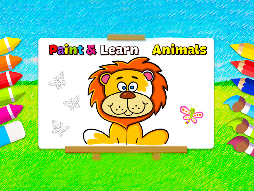image Paint and Learn Animals