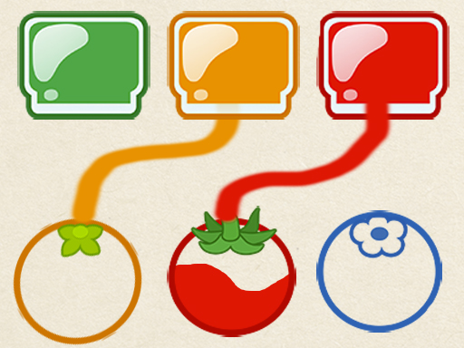 image Pick Color Paint Fruits