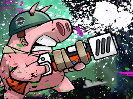 image Piggy soldier super adventure